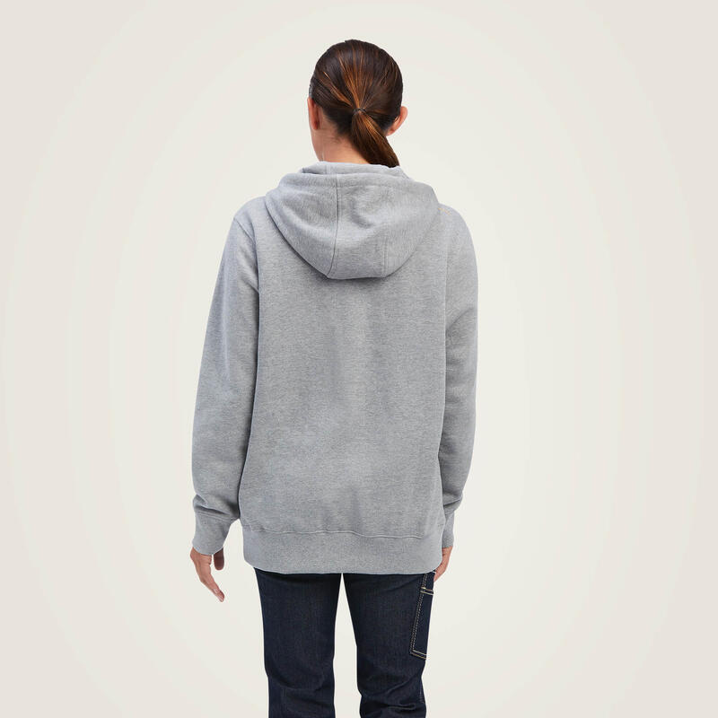 Sweatshirt à capuche 1/2 zip femme Ariat Rebar Skill Set