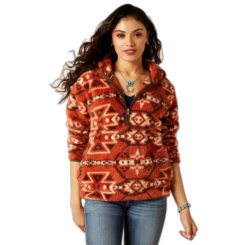 Kapuzenpullover, Damen Ariat Real Berber