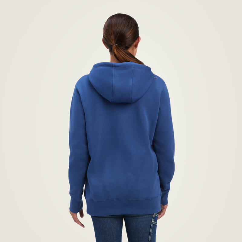 Sweatshirt à capuche 1/2 zip femme Ariat Rebar Skill Set