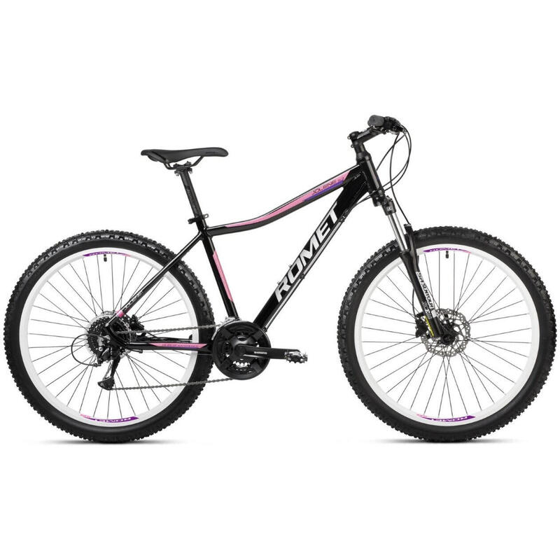 Rower górski damski Romet Jolene 6.3 26 M(17") czarny/różowy