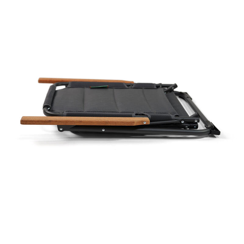 Chaise de camping Ocana 3D jardin pliante Alu bois