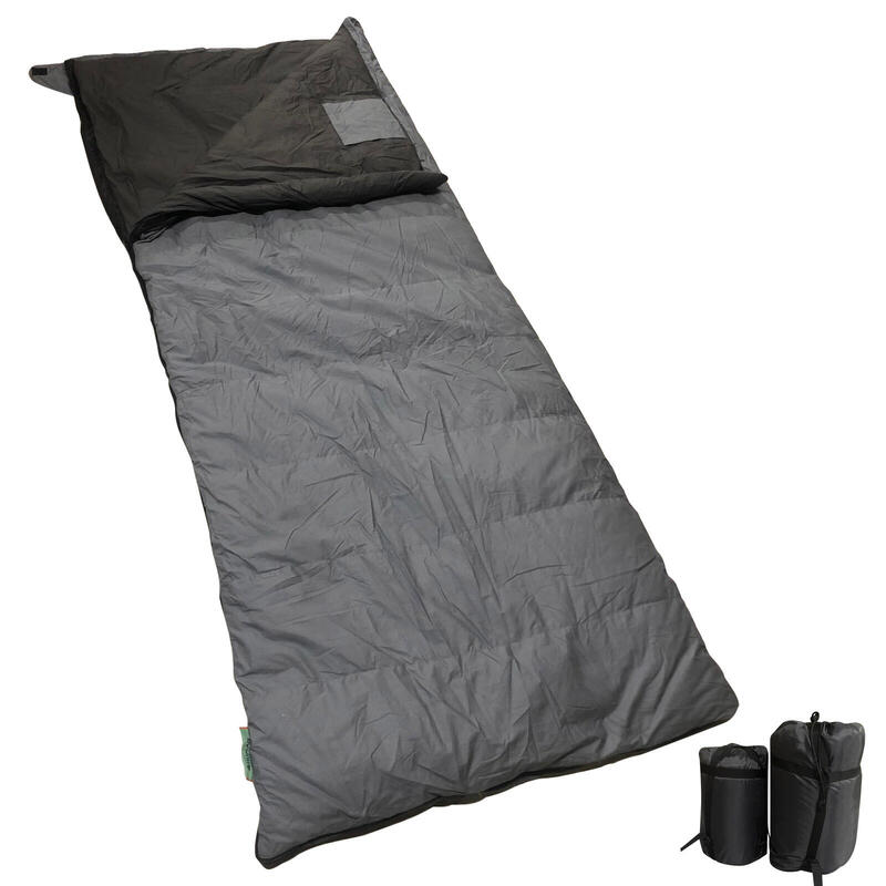 Camping Deckenschlafsack Airel XL Schlafsack Lang Breit Baumwolle