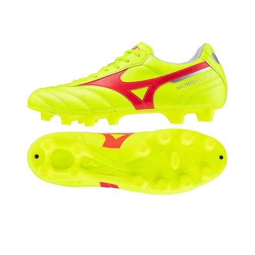 Mizuno Morelia Club Adults Firm Ground Boots Yellow 2/5