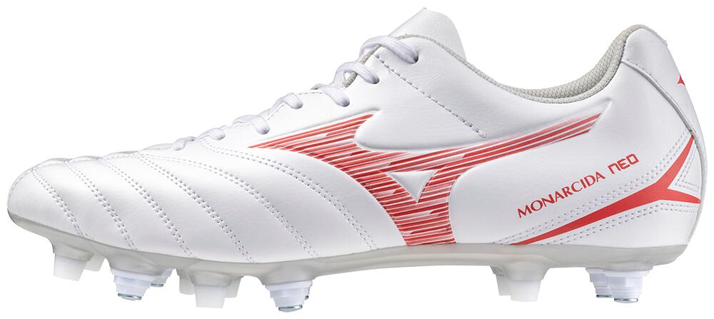 Mizuno Monarcida NEO III Select Adults Mixed Stud Boots White 3/5