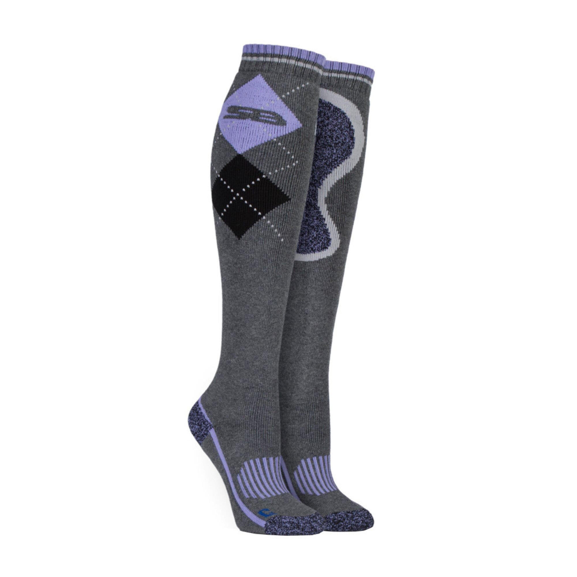 STORM BLOC 1 Pack Ladies Long Knee High Cotton Equestrian Socks