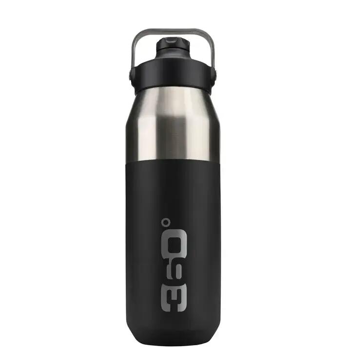 Vacuum Insulated Stainless Steel Magnetic Sip Cap camping Bottle 750ml. Black - Sea to Summit -  1