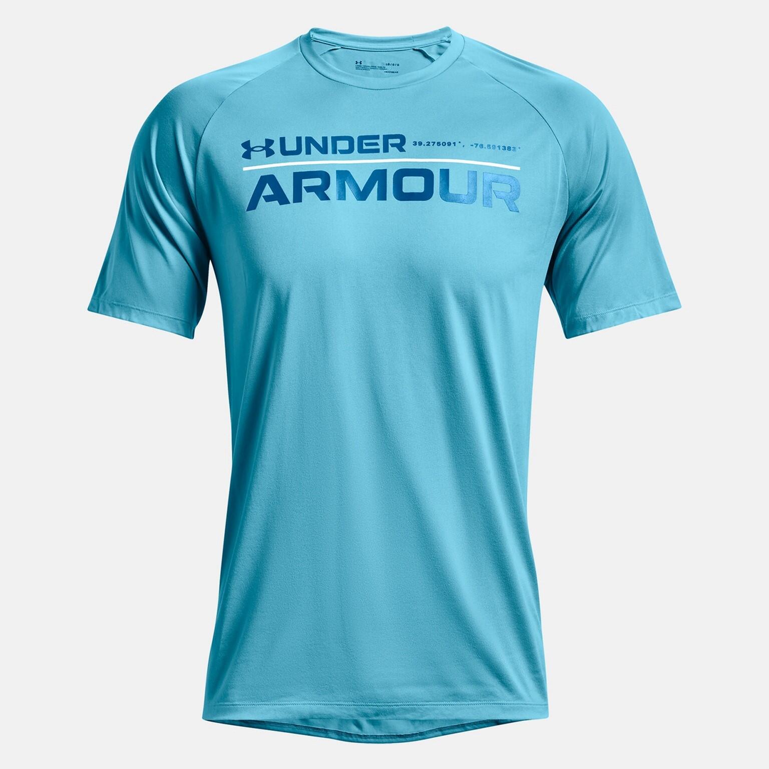 Under Armour Mens Wordmark T-Shirt 1/3