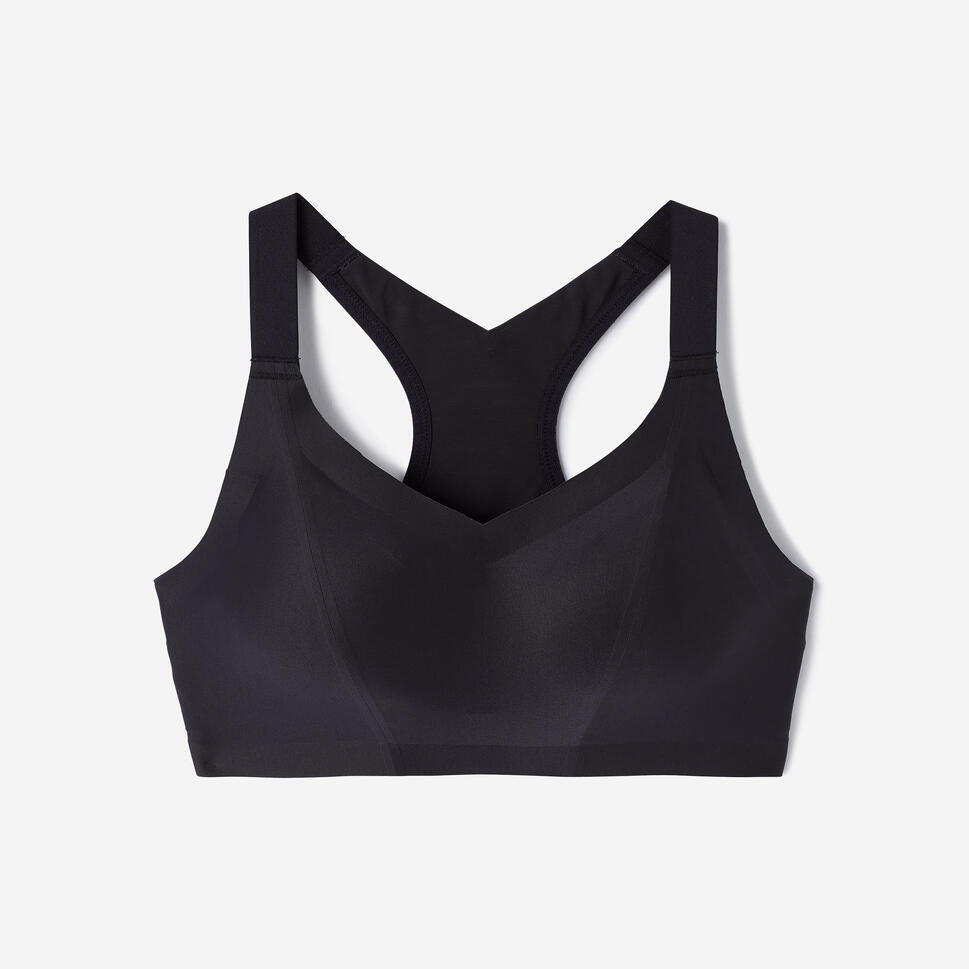 KALENJI Refurbished  Womens invisible sports bra with high-support cups - A Grade