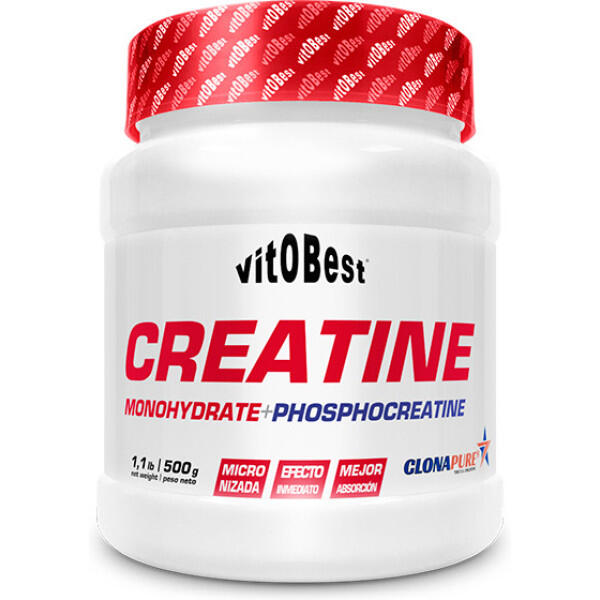 VitoBest - Clonapure Creatina Monohidratada + Fosfocreatina x 500 g