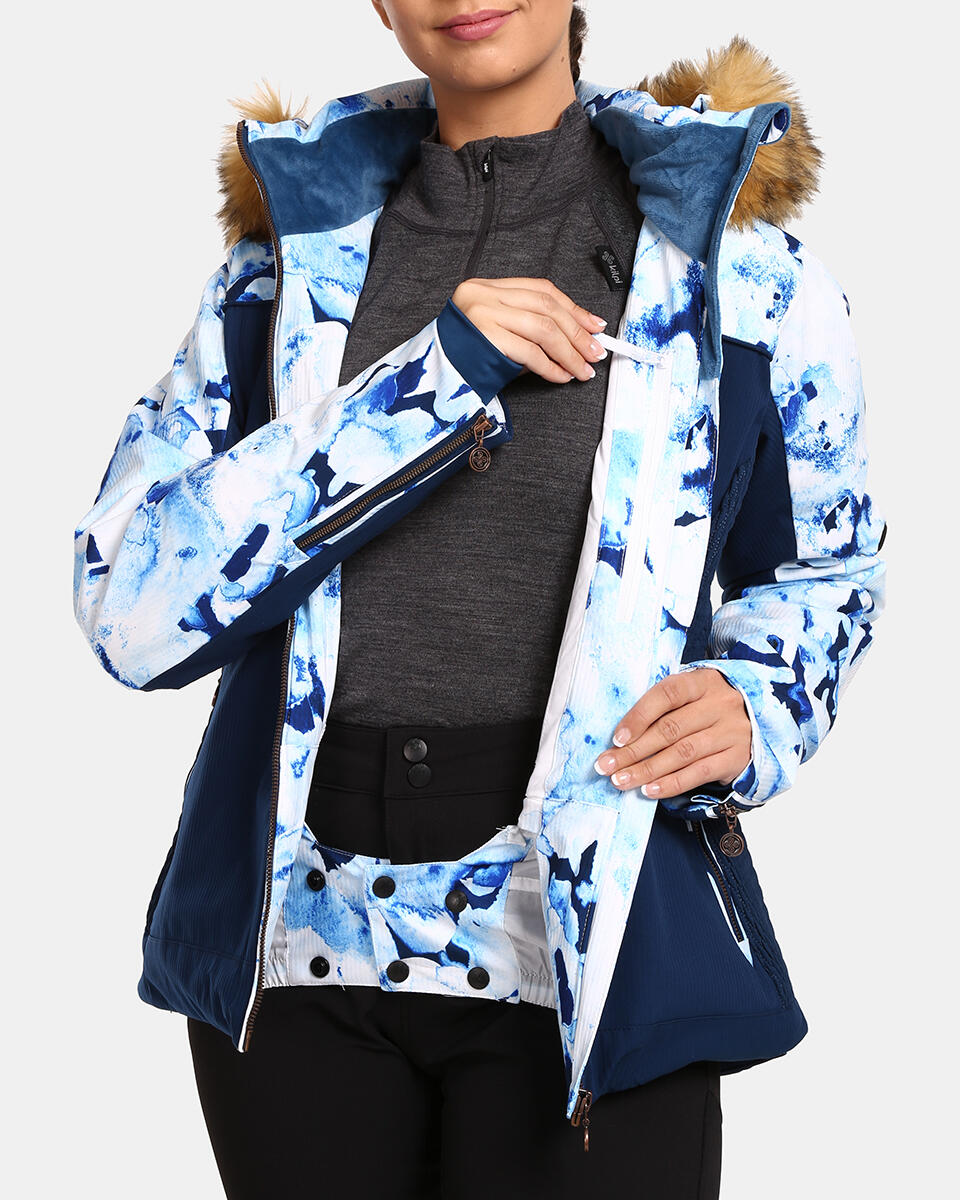 Women´s ski jacket with integrated heating system KILPI LENA-W 5/7