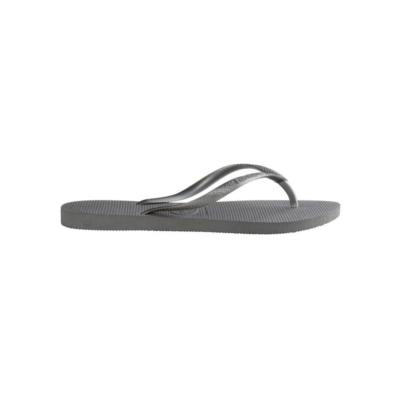 tong havaianas h slim steel grey - Enfant