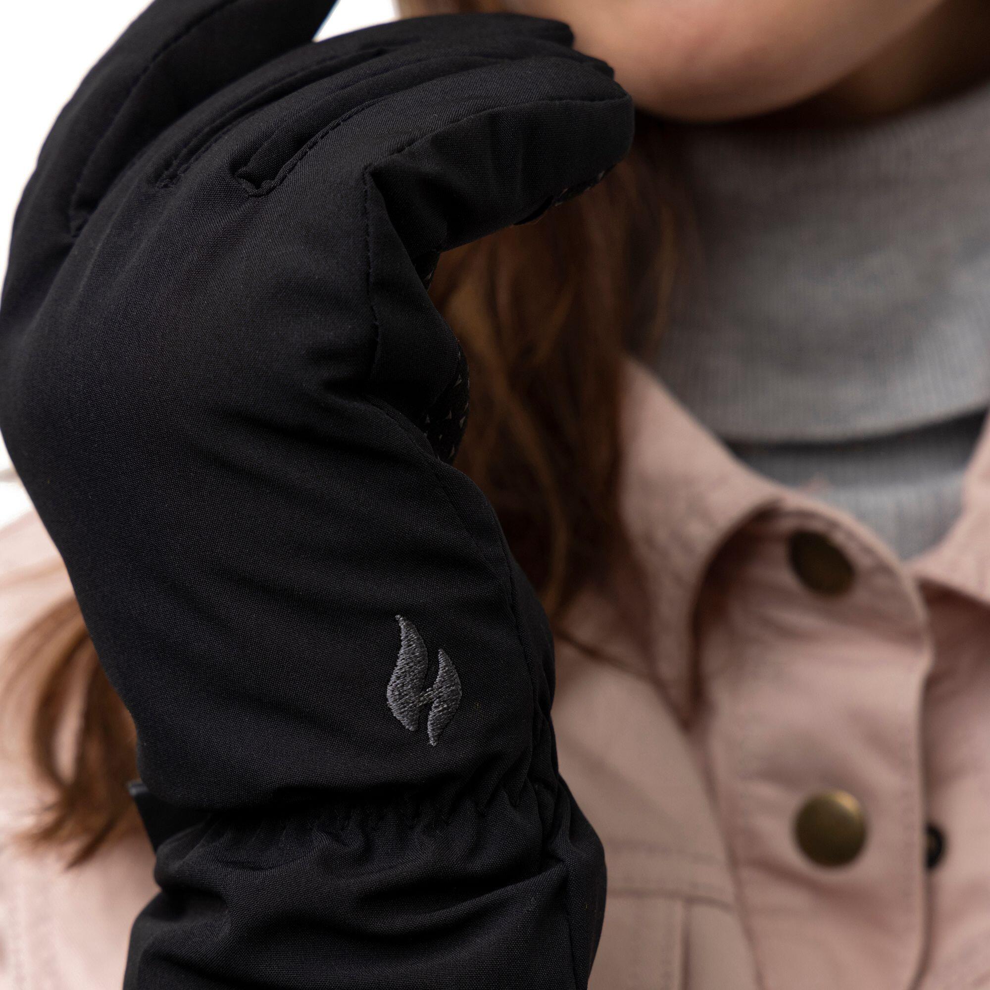 Womens Kenai Soft Shell Waterproof Wind Resistant Thermal Gloves 3/4