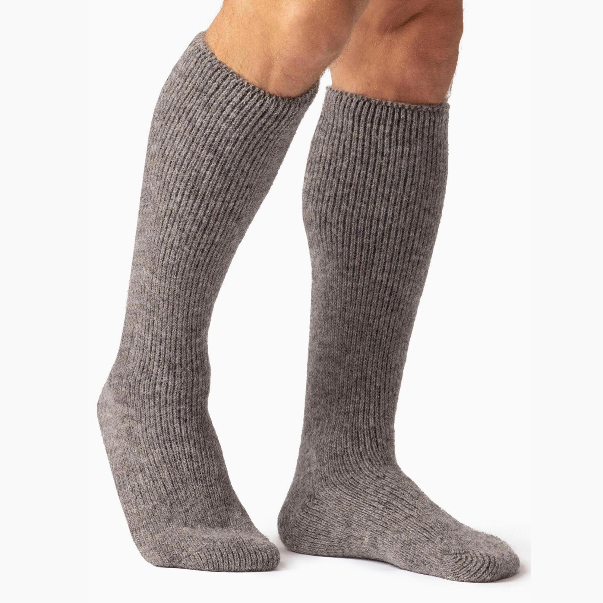 Mens Extra Long 2.7 TOG Knee High Wool Rich Thermal Socks 3/5
