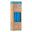Lacets Élastiques Larges Pour Chaussures Sneakers Silicone bleu banquise