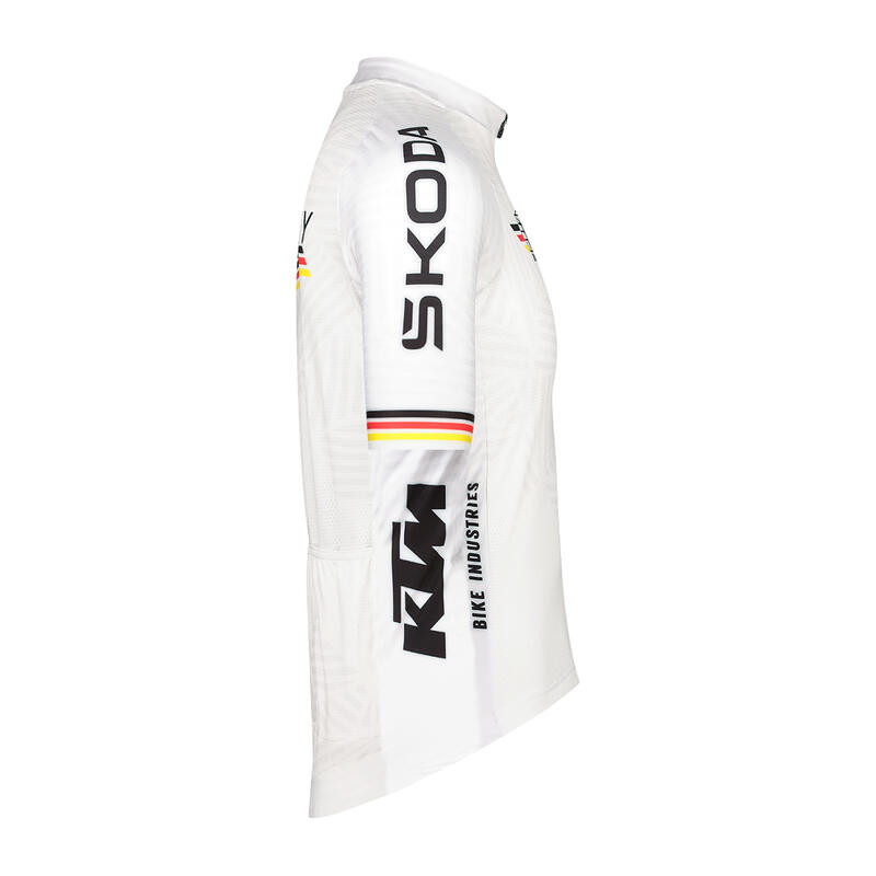 Maillot Cycliste pour Hommes - Blanc - Official BDR Icon