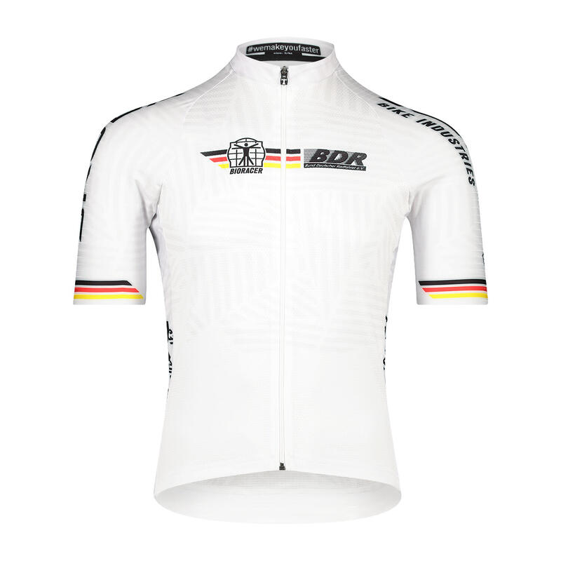 Fietsshirt Heren - Wit - Official BDR Icon