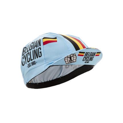 Radsportmütze Sommer Atmungsaktiv Unisex - Belgian Cycling Blau
