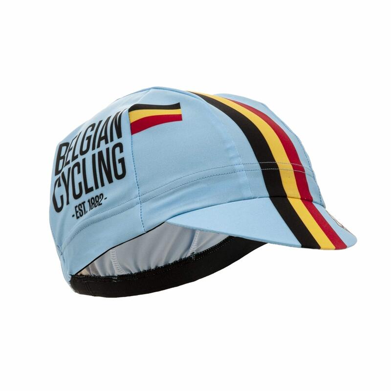 Gorra Ciclismo Unisex Azul - Official Team Belgium