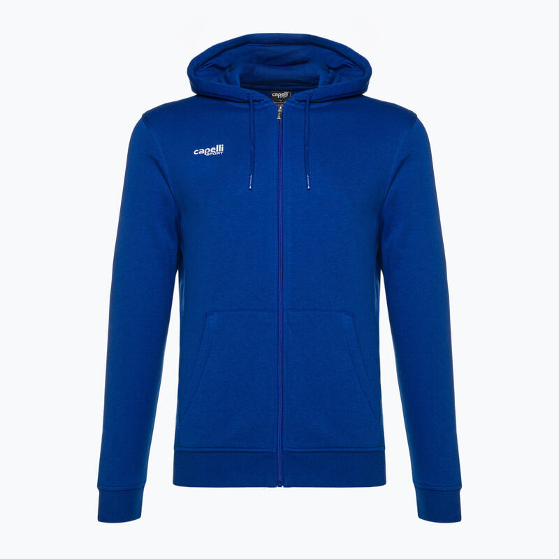 Pánská fotbalová mikina Capelli Basics Adult Zip Hoodie