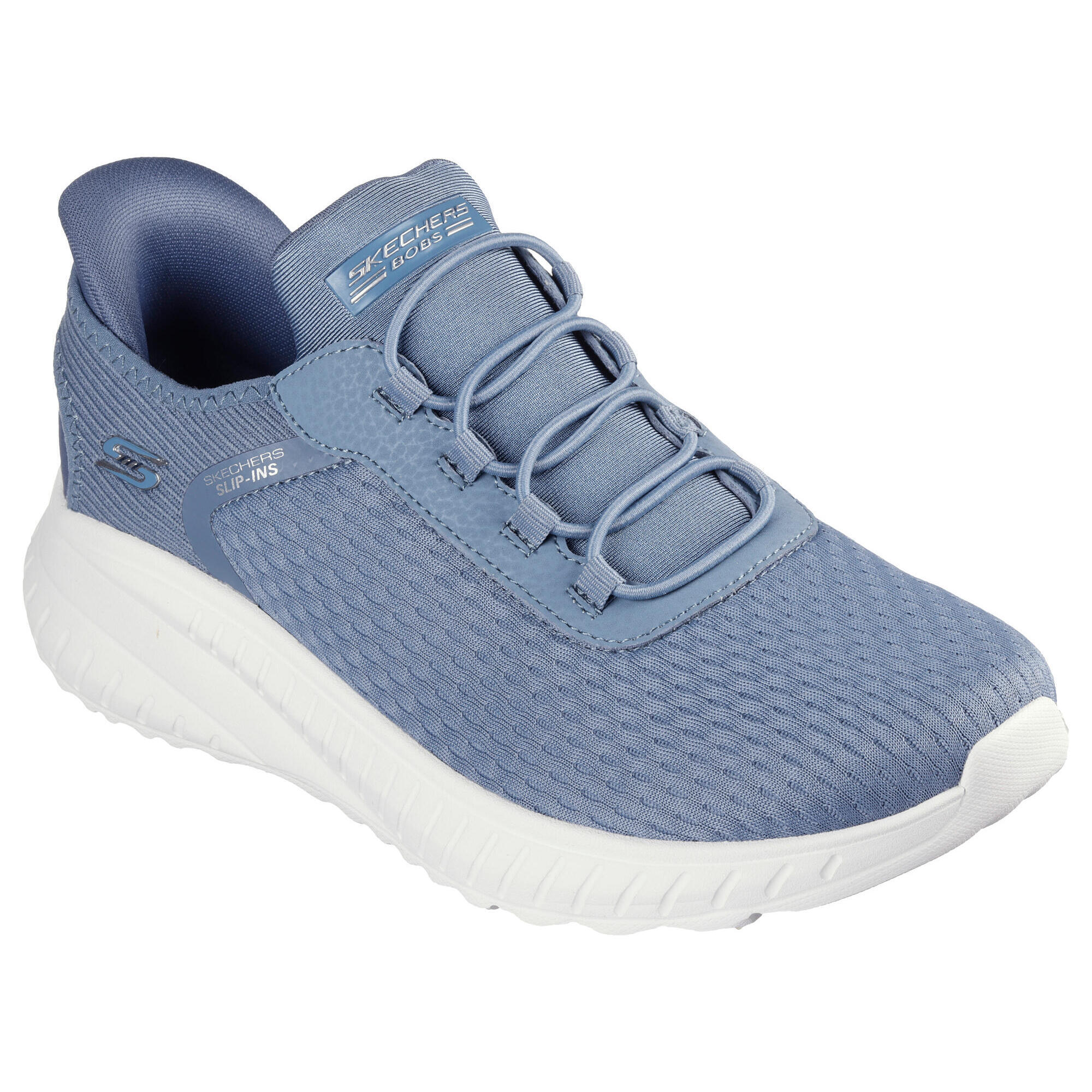 Skechers - Skechers Femme Bobs Squad Chaos In Color Sneakers Bleu - Baskets - Bleu - 40 - Decathlon