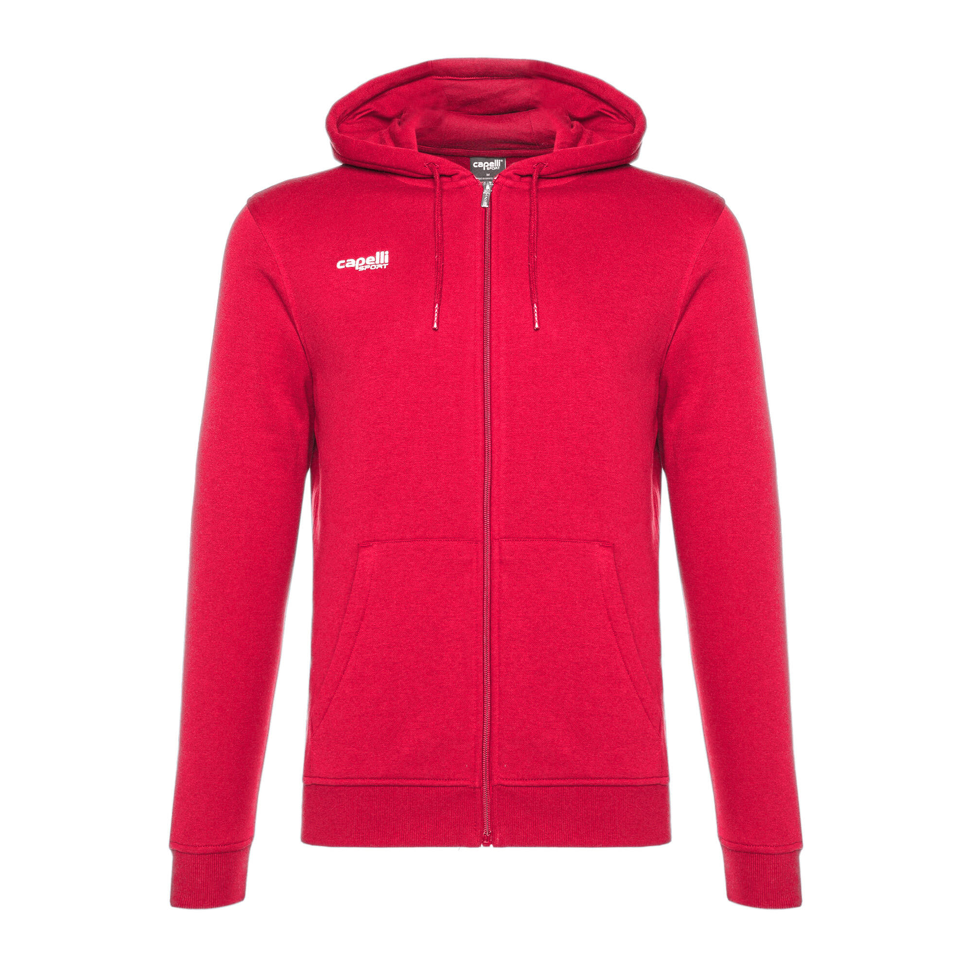 Bluza piłkarska męska Capelli Basics Adult Zip Hoodie