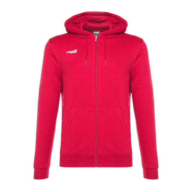 Pánská fotbalová mikina Capelli Basics Adult Zip Hoodie