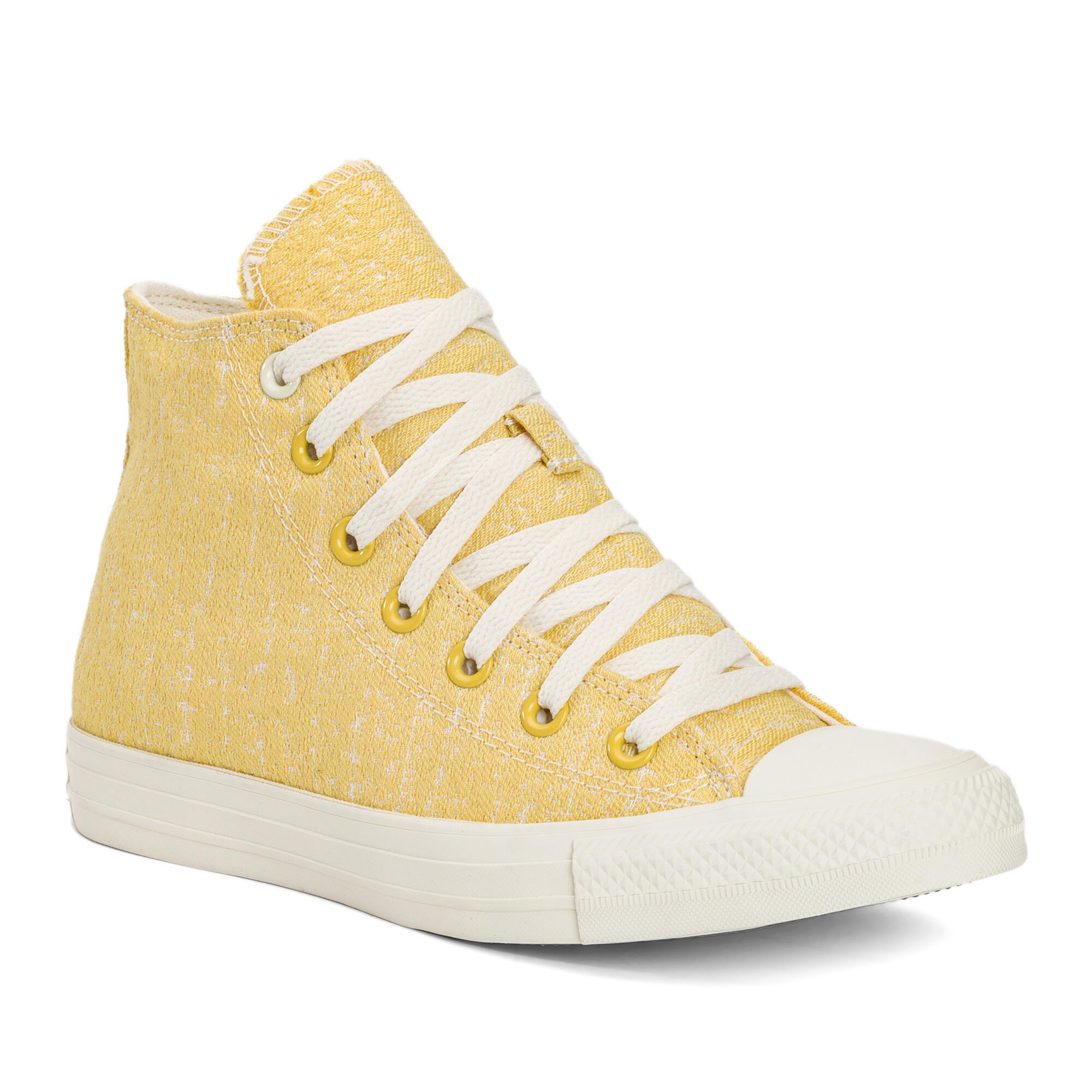 Converse - Baskets Converse Chuck Taylor All Star Hi Pour Femme - Chaussures De Sport - Jaune - 37 - Decathlon