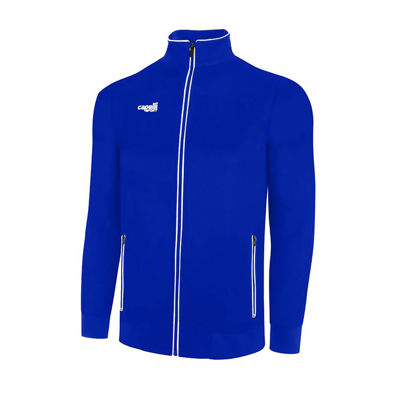 Hanorac fotbal adulți Training Basics Albastru