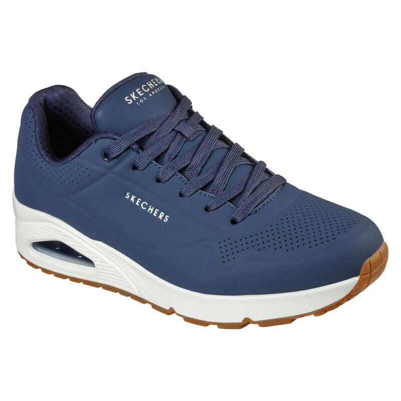 SKECHERS Hombre UNO STAND ON AIR Sneakers Azul marino