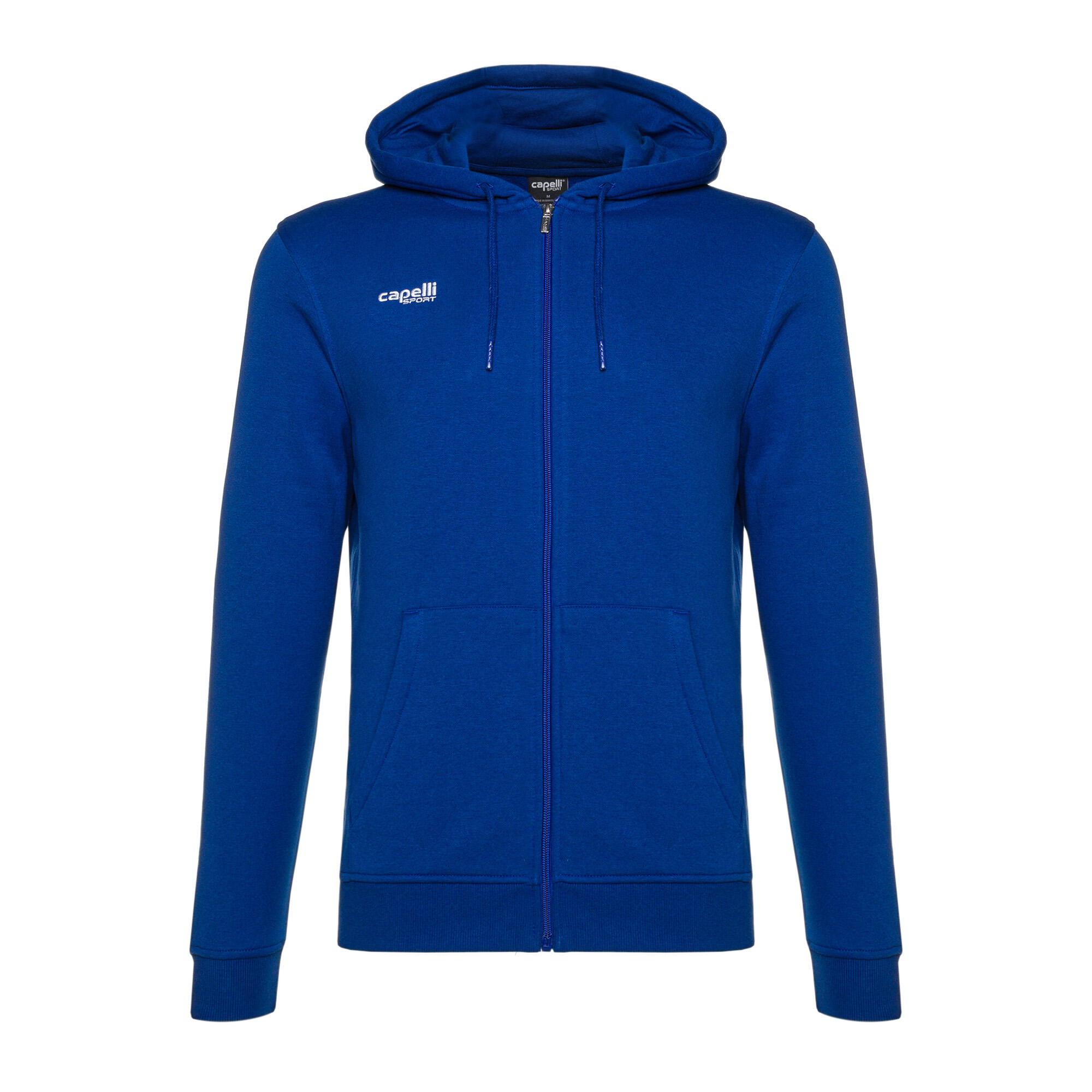 Capelli Sport - Capelli Basics Adult Zip Hoodie Sweat-shirt De Football Homme - Sweat-shirt - Blanc|bleu - 56 3xl - Decathlon