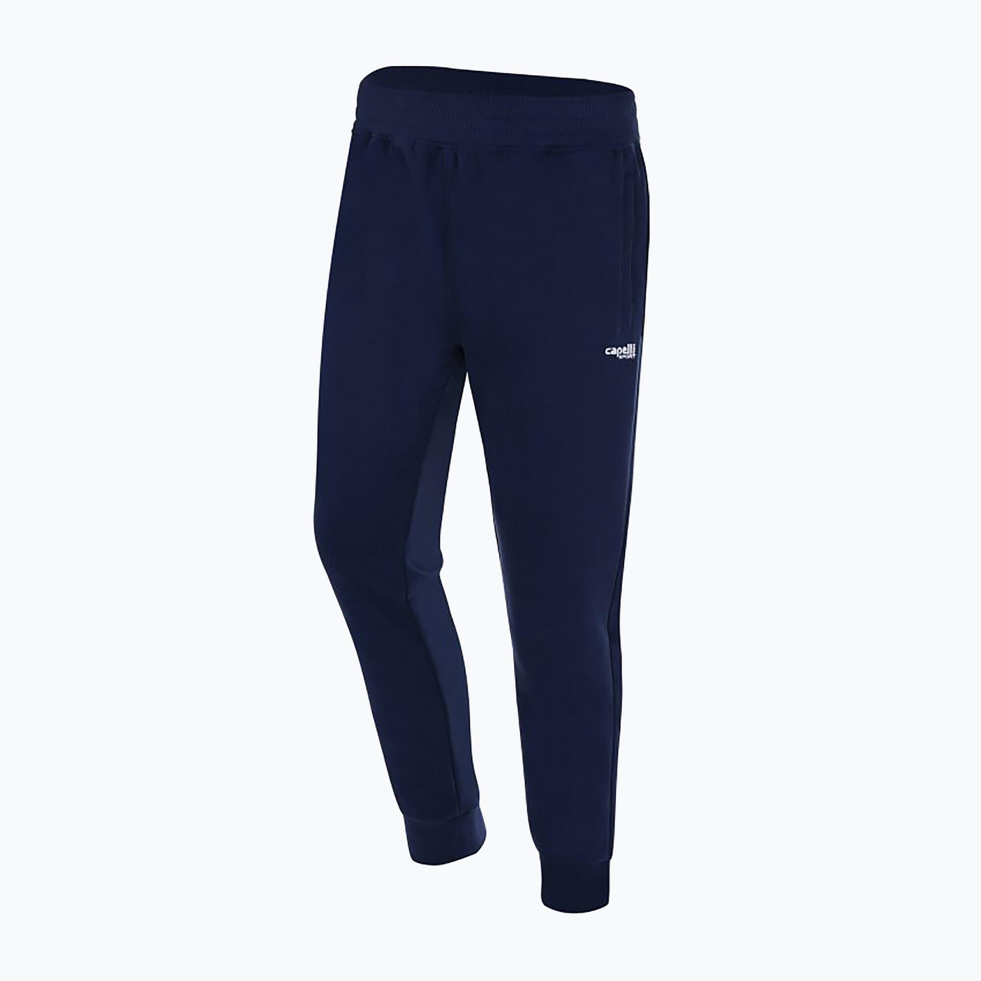 Capelli Basics Youth Taps toelopende voetbalbroek van French Terry 2/2