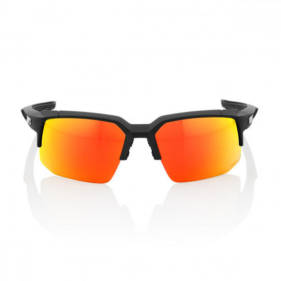 100% Speedcoupe Soft Black / Red Mirror Lens 2/3
