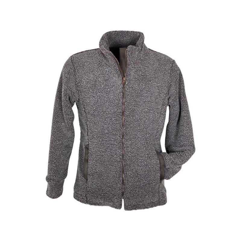 Chaqueta Caza Hombre Pasión Morena 09043 Marrón Polar 300 gr con Cremallera