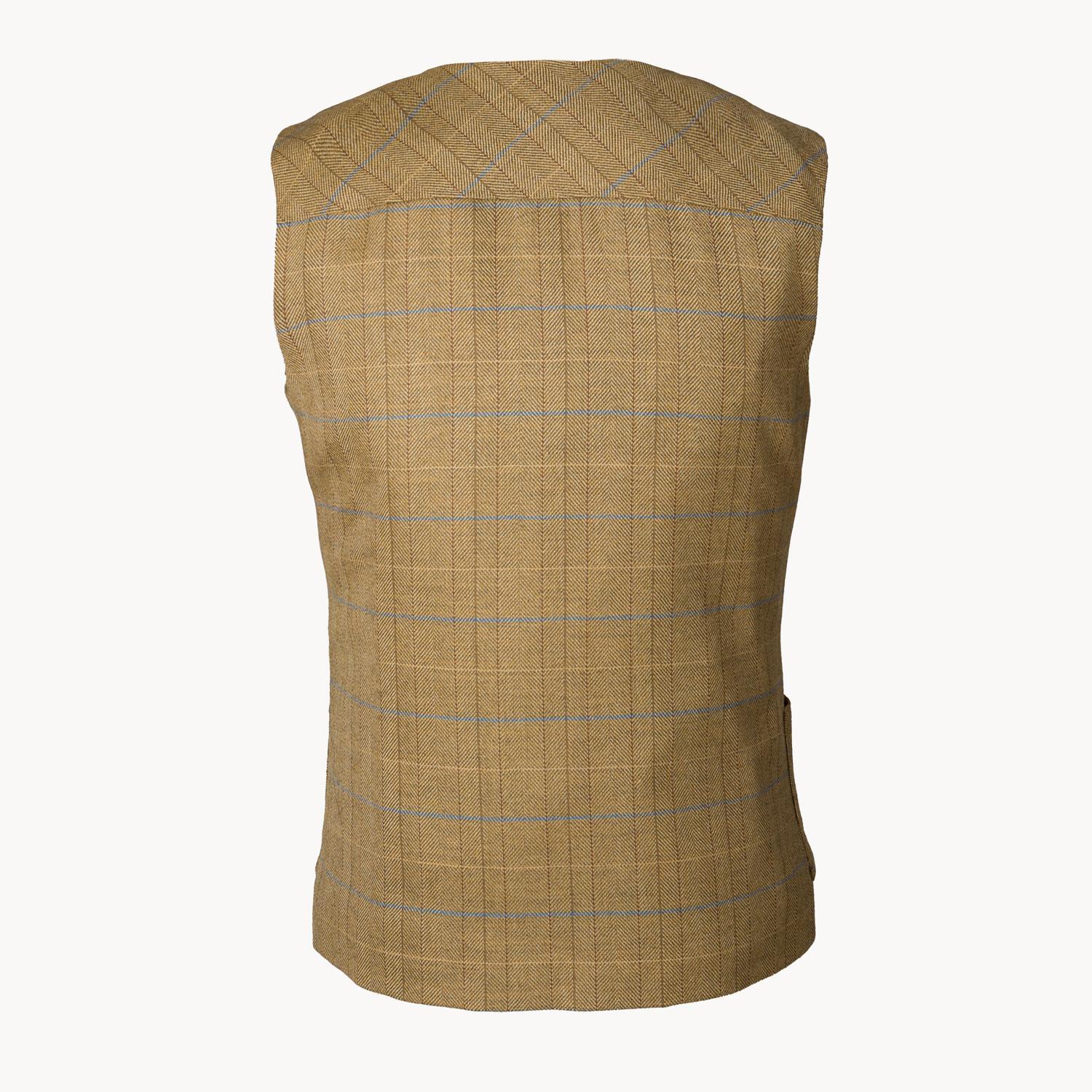 Chaleco Caza Hombre Pasión Morena 07008 Camel Tiradora Tweed 2/3