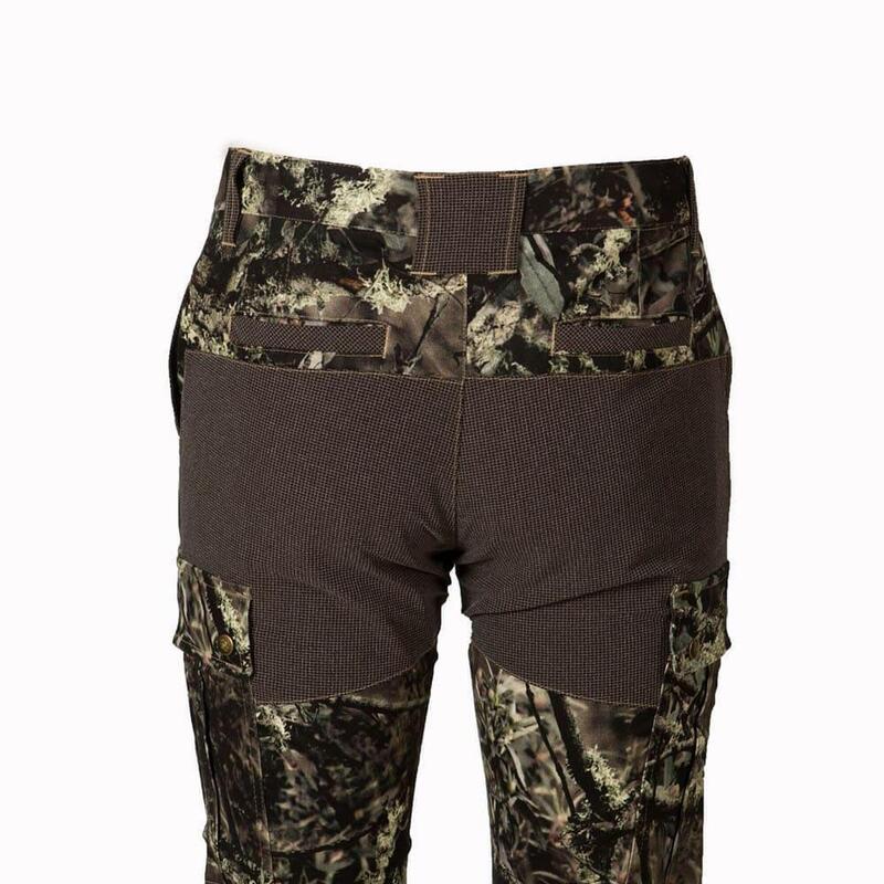 Pantalón Caza Mujer Pasión Morena 06018 Camuflaje Técnico Con Membrana