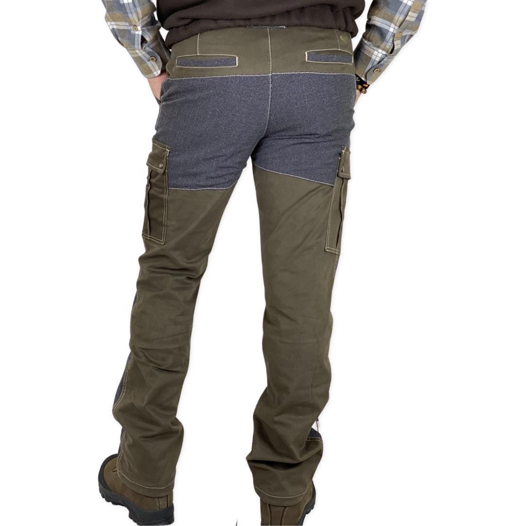 Pantalón Caza Hombre Pasion Morena 05018 Verde Técnico Con Membrana 3/5