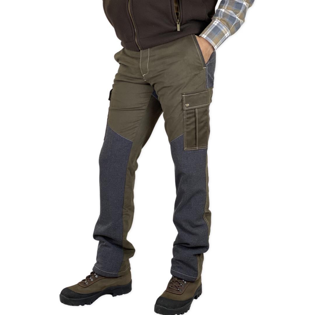 Pantalón Caza Hombre Pasion Morena 05018 Verde Técnico Con Membrana 2/5