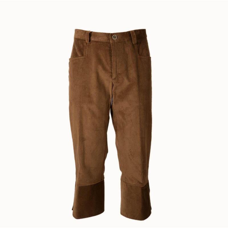 PANTALÓN CALZONA CAZA PARA HOMBRE PASION MORENA PANA ELASTICA CAMEL