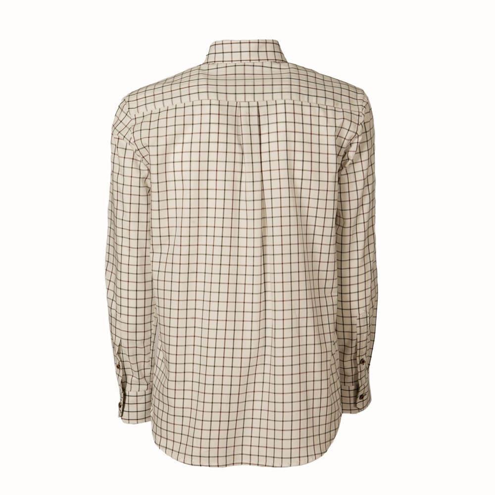 Camisa Caza Hombre Pasion Morena 01104 Blanca Manga Larga 2/4