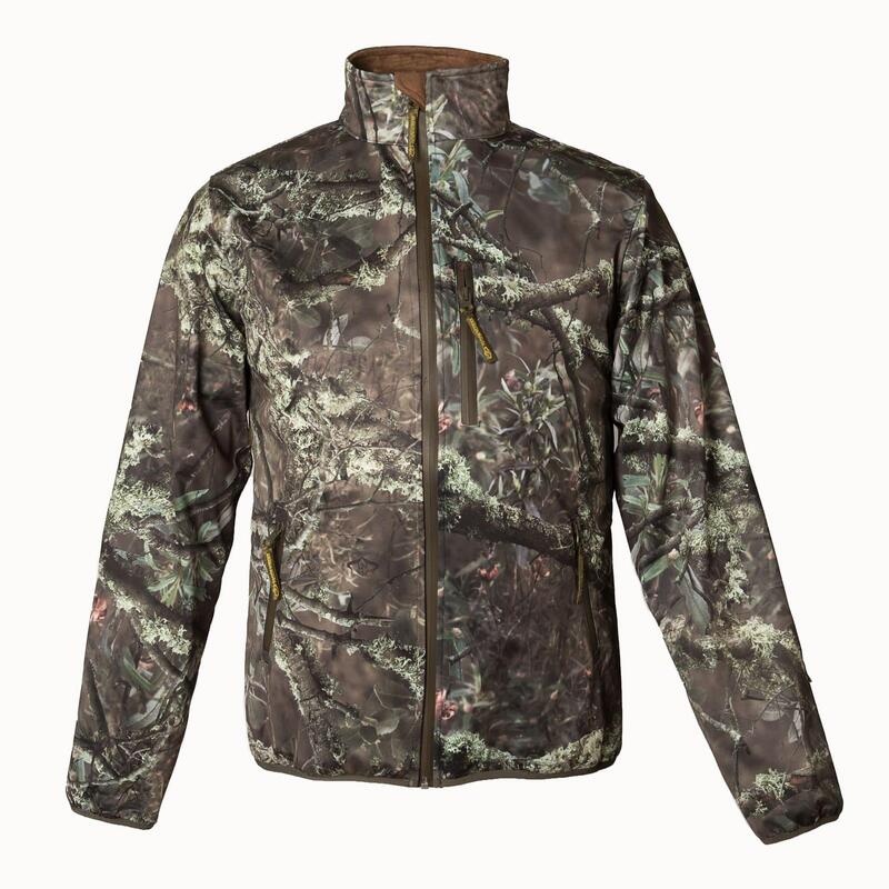 Chaqueta Caza Hombre Pasión Morena 09025 Camuflaje Soft Shell Ligera