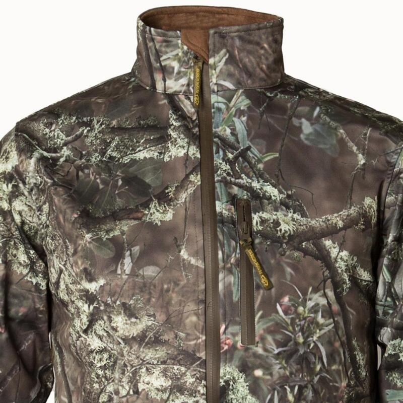 Chaqueta Caza Hombre Pasión Morena 09025 Camuflaje Soft Shell Ligera