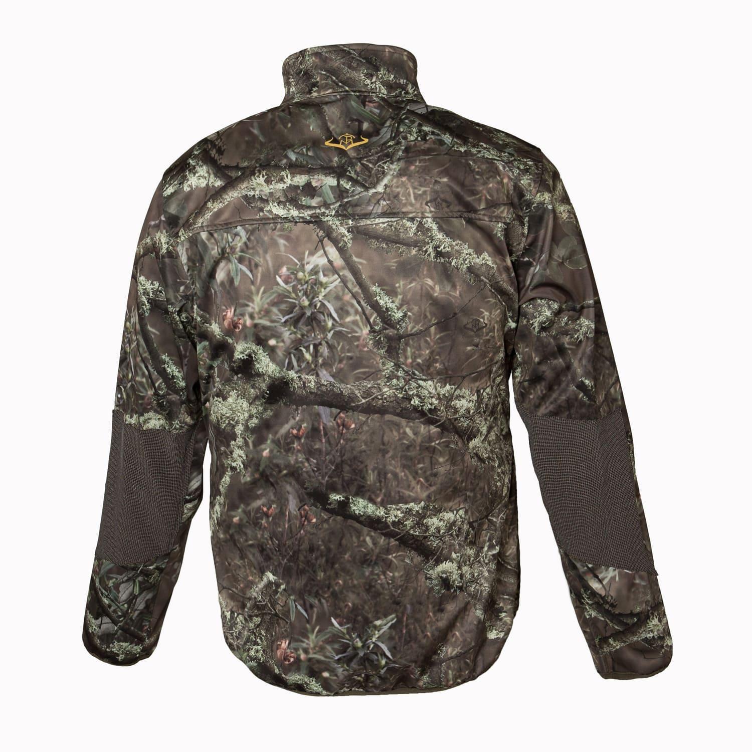 Chaqueta Caza Hombre Pasión Morena 09025 Camuflaje Soft Shell Ligera 2/3