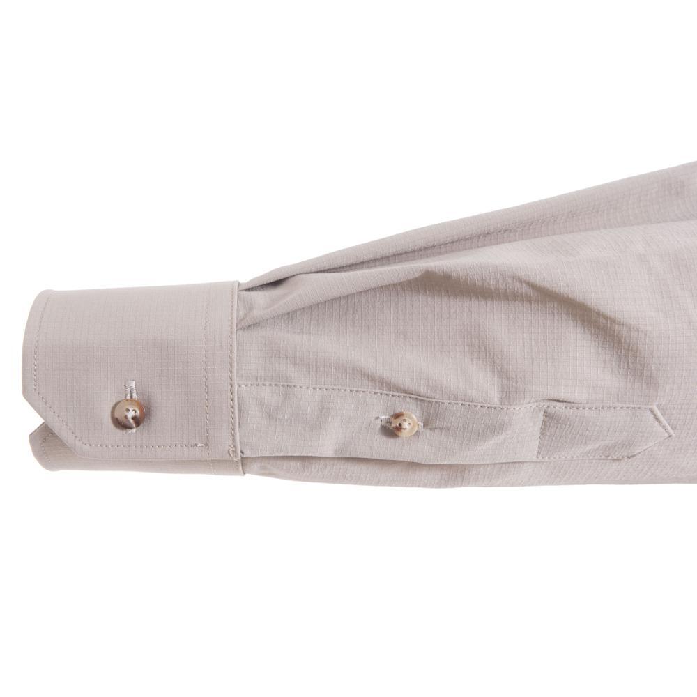 Camisa Caza Hombre Pasión Morena 01100 Beige Safari Manga Larga 4/6