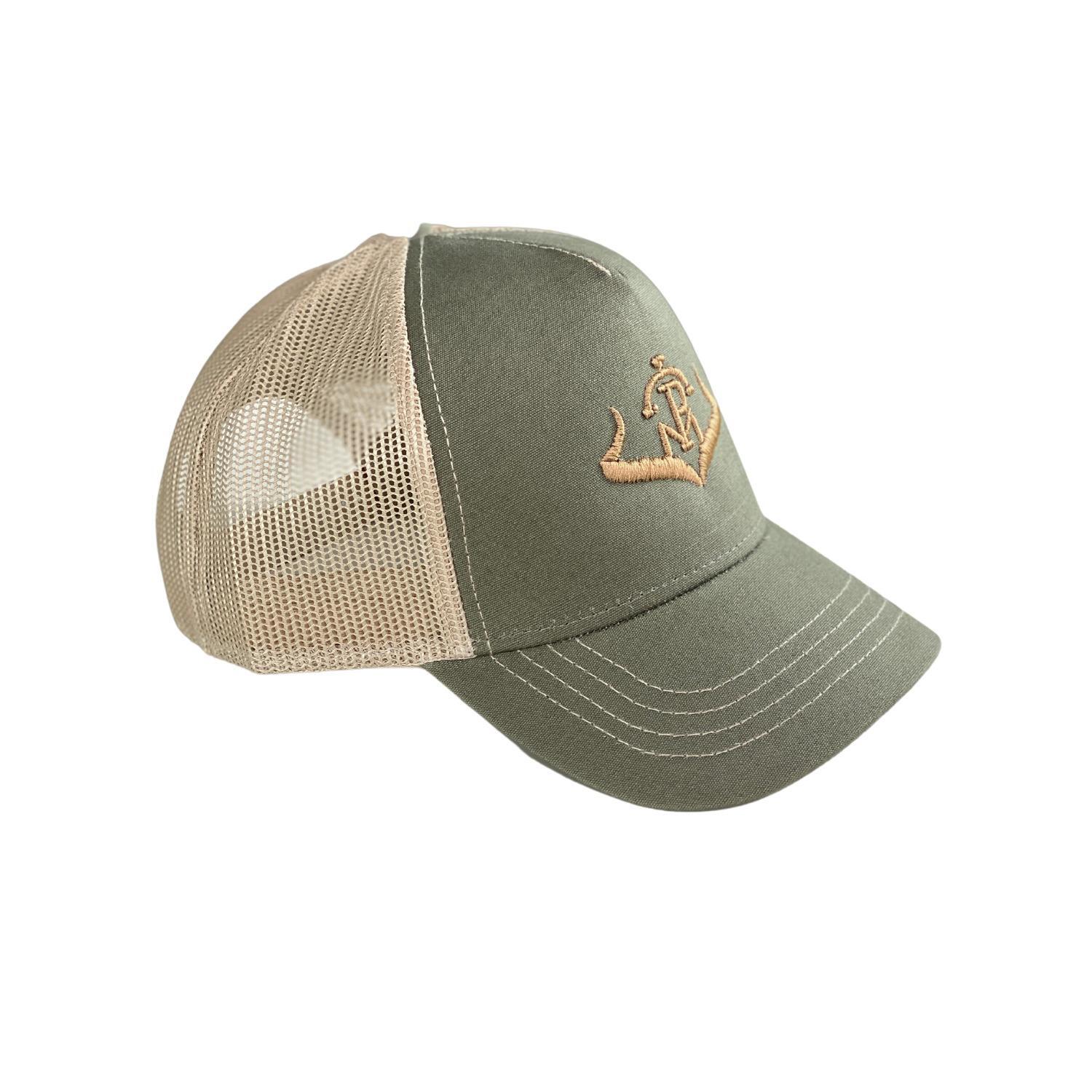 Gorra Caza Pasión Morena 26024 Caqui Camel Trucker Logo Cierre Ajustable 2/4