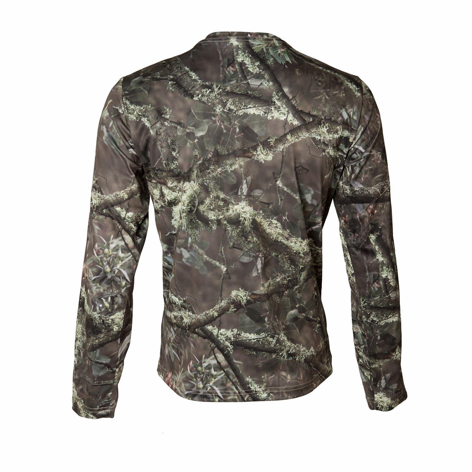 Camiseta Técnica Caza Hombre Pasión Morena 3700834 Camuflaje Coolmax Manga Larga 2/4