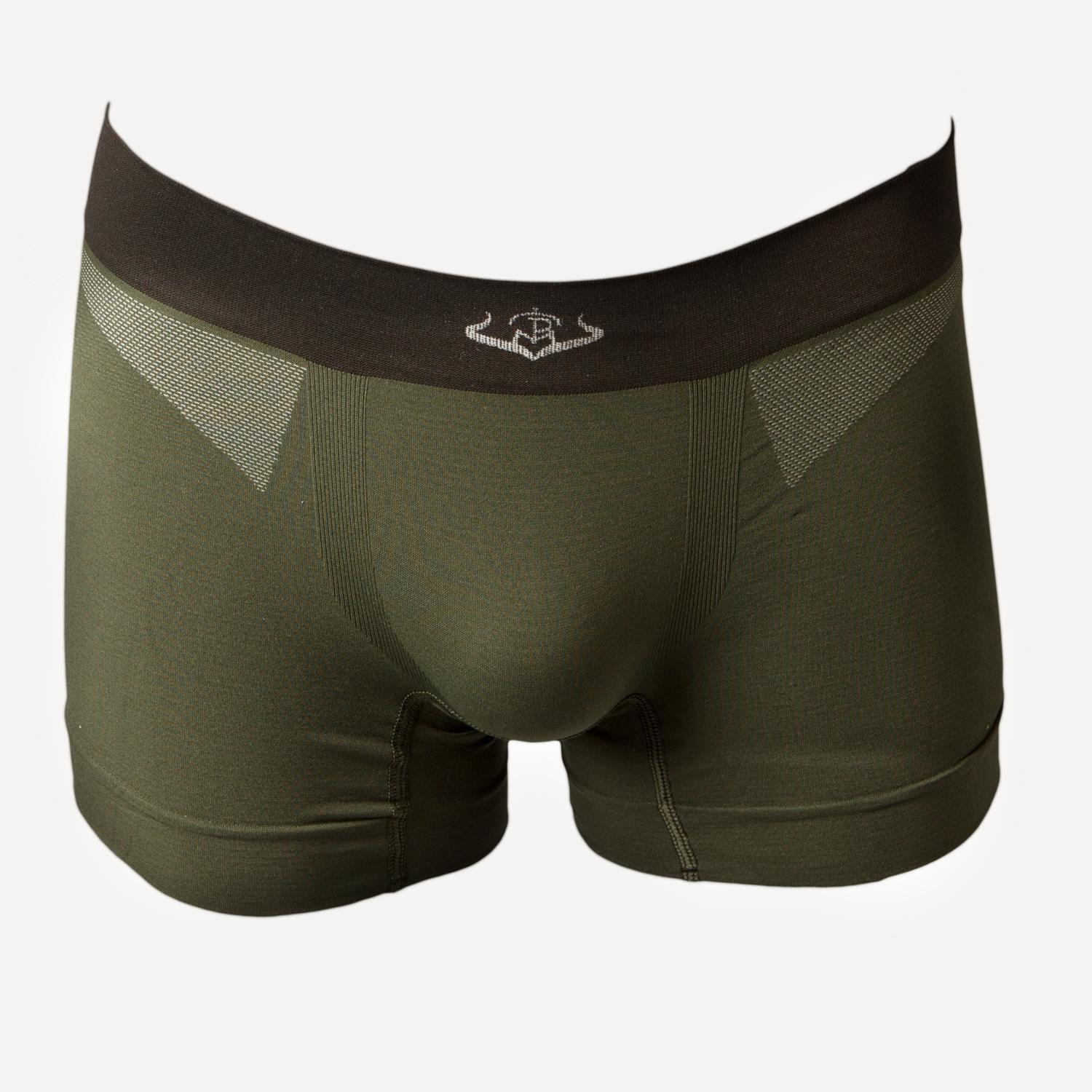 Bóxer Técnico Hombre Pasión Morena 51002 Kaki Termorregulador Pack 2 Uds 4/5