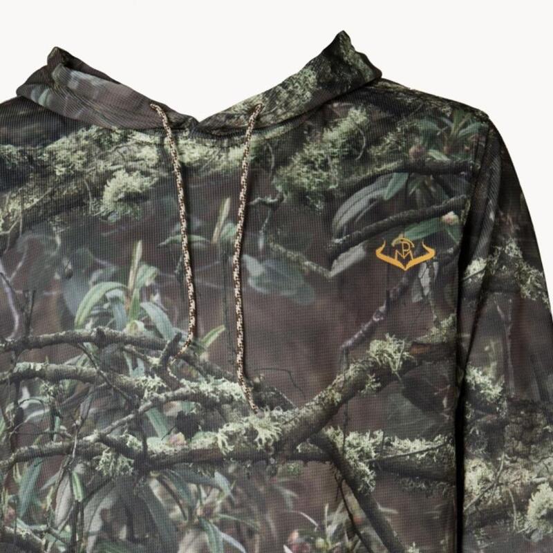 Sudadera Caza Hombre Pasion Morena 39003 Camuflaje Dryclim Transpirable Capucha