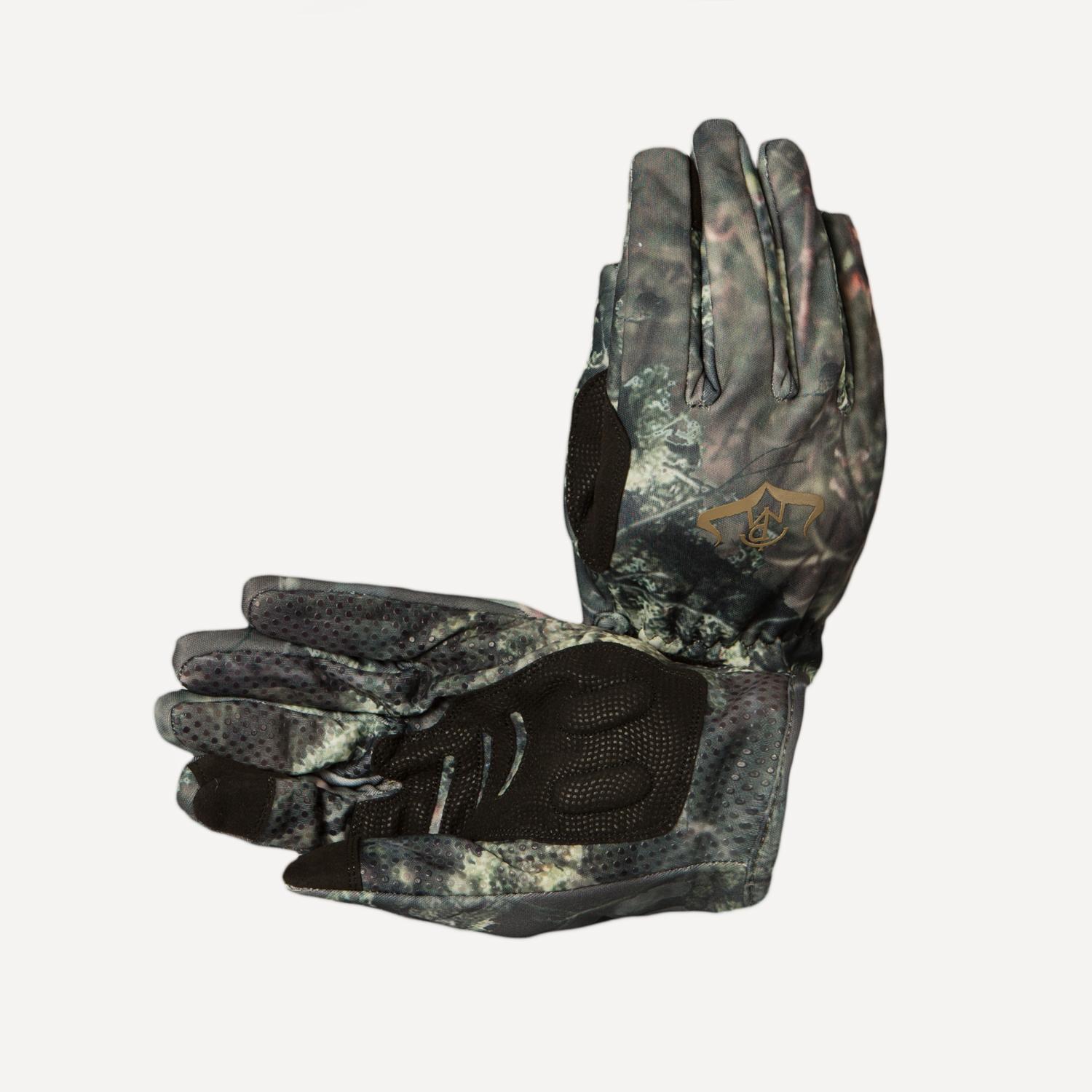 Guantes Caza Pasión Morena 25013 Camuflaje Técnico Soft Shell Grueso 2/3