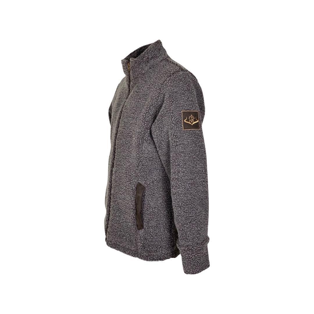 Chaqueta Caza Hombre Pasión Morena 09043 Marrón Polar 300 gr con Cremallera 3/4