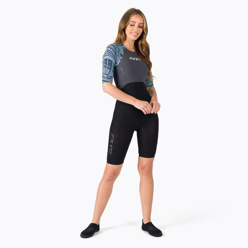 Combinaison de triathlon femme ZONE3 Kona Target